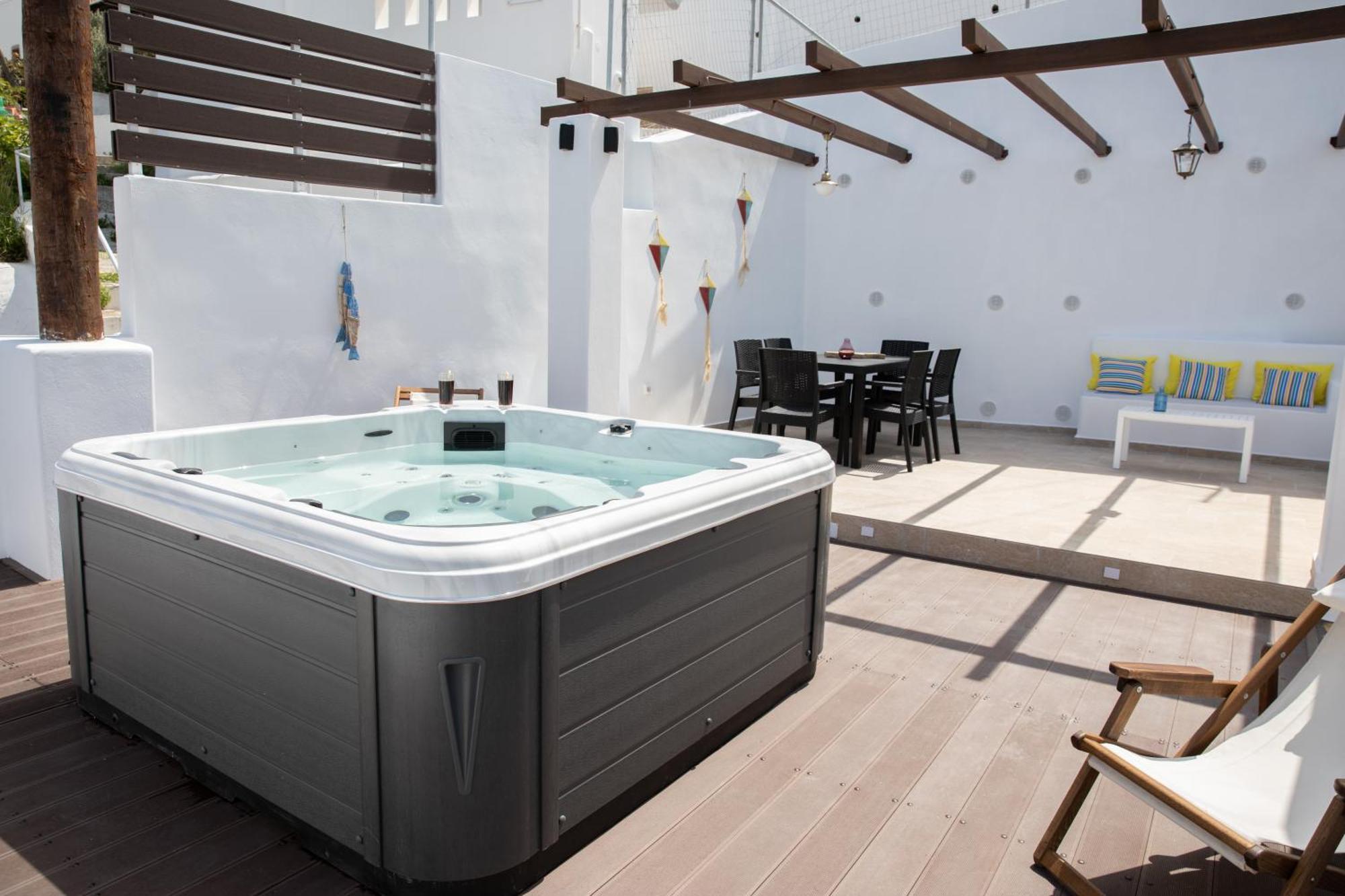 Sunny Bay Villa Agia Marina  Dış mekan fotoğraf