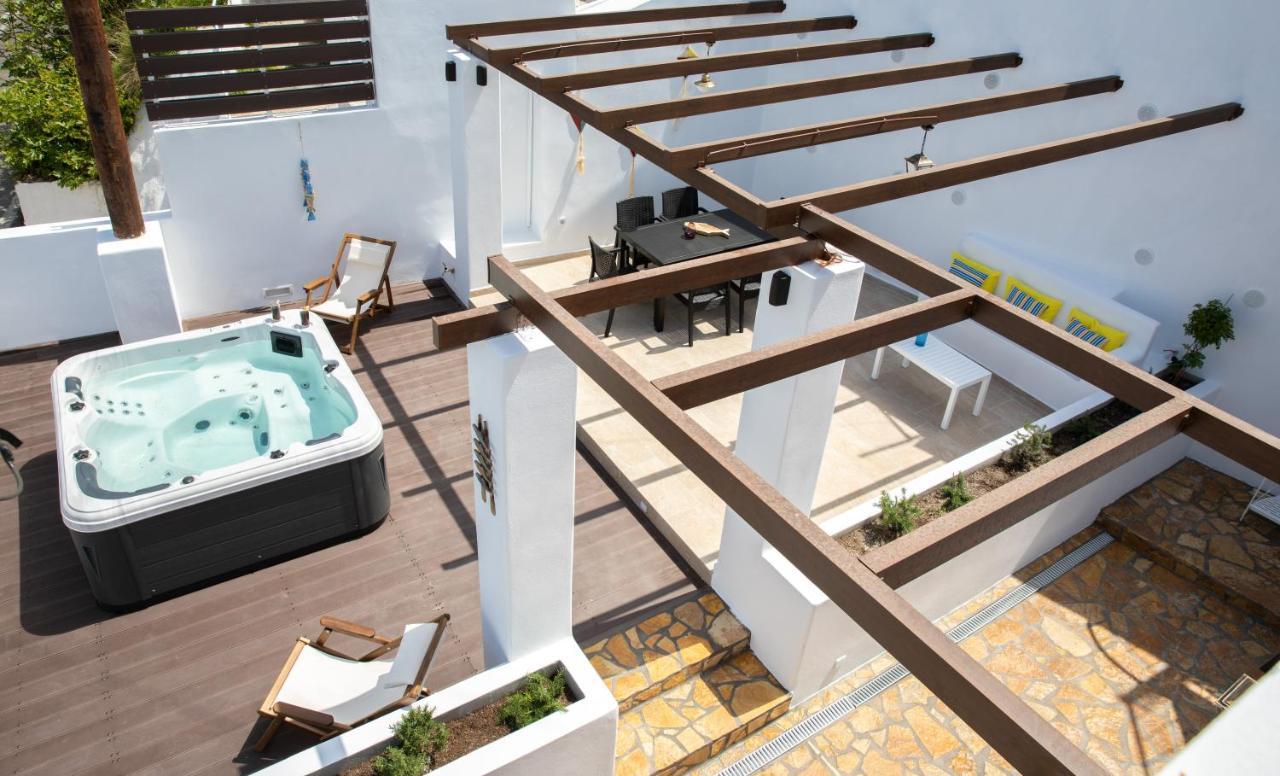 Sunny Bay Villa Agia Marina  Dış mekan fotoğraf